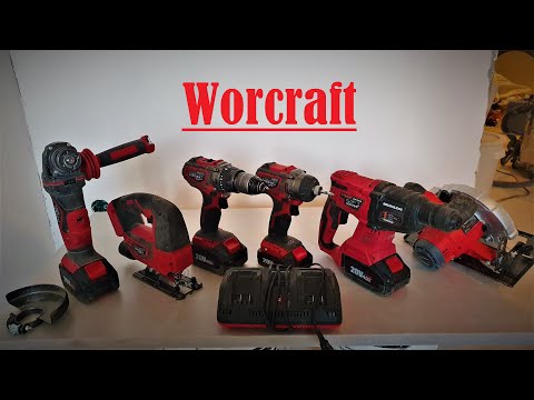 Видео: Аккумуляторный инструмент Worcraft.....(Краткий обзор)