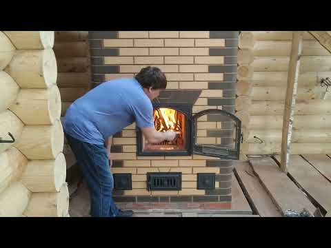 Видео: Новая Печь из Кирпича. Как Пользоваться Печкой