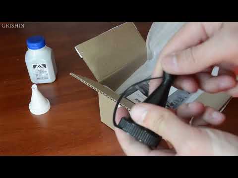 Видео: Обзор расходных материалов для принтера Xerox Phaser 6000 (тонер, чипы)