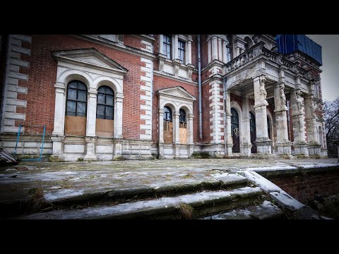 Видео: Быково. Холодный день в заброшенной усадьбе