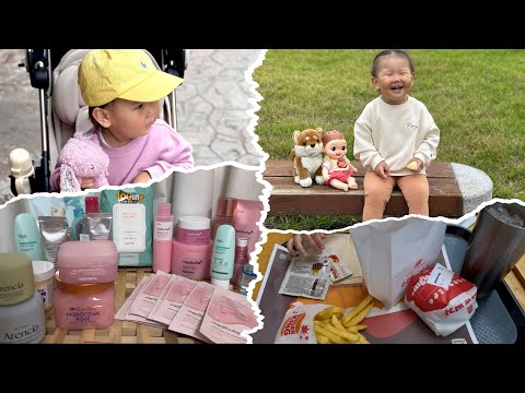 Видео: Vlog 2 Days with my baby in Korea | 990₩ Medicube Serum (Монгол ээжийн влог) Oliveyoung Best Items