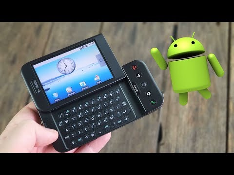 Видео: HTC Dream: ПЕРВЫЙ ANDROID СМАРТФОН (2008) – ретроспектива