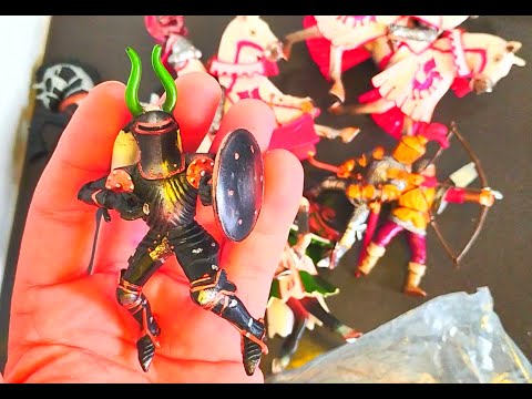 Видео: Рыцари. PAPO, SHLEICH шикарный улов!