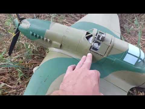 Видео: ИЛ-2 Штурмовик.1/12 Первый и последний тест модели.