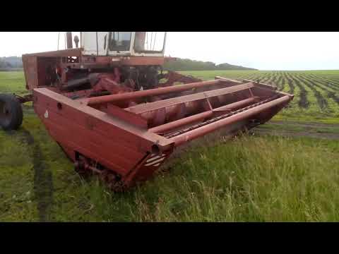Видео: Комбайн Д 101А