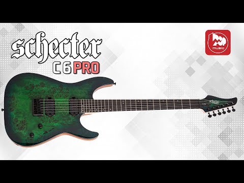 Видео: Электрогитара SCHECTER C-6 PRO ( новинка 2018 )