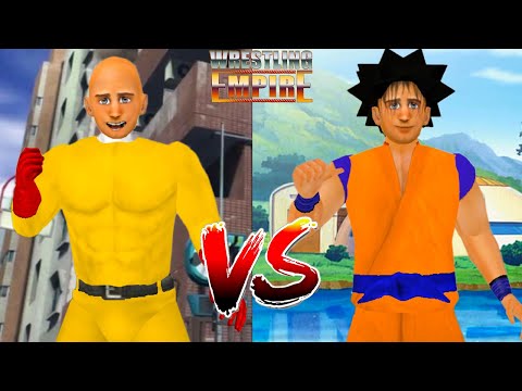 Видео: ГОКУ ПРОТИВ САЙТАМЫ В WRESTLING EMPIRE!