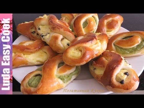 Видео: БУЛОЧКИ с ТВОРОГОМ Вкусные и Нежные - Cottage Cheese Buns recipe  - Bánh Phô mai Tươi LudaEasyCook