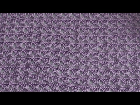 Видео: Узор крючком.  Узор для блузки.