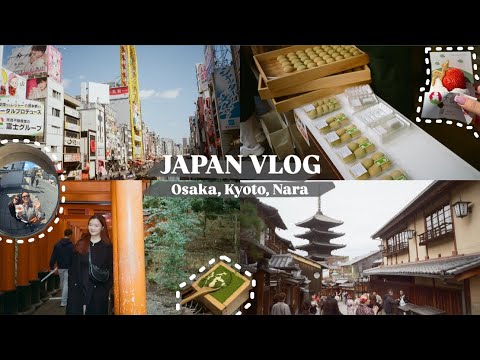 Видео: JAPAN VLOG: Осака, Киото, Нара (1 часть)