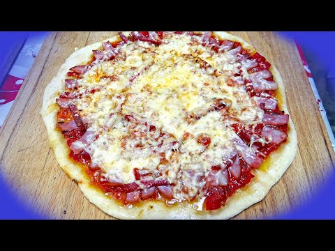 Видео: Домашняя пицца.Быстро.Вкусно.Недорого.