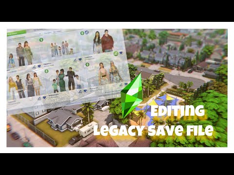 Видео: РЕДАКТИРУЕМ СОХРАНЕНИЕ ДИНАСТИИ 🌍🌟 || THE SIMS 4