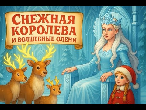 Видео: ❄️ Снежная Королева и волшебные олени | Добрая сказка для детей на ночь
