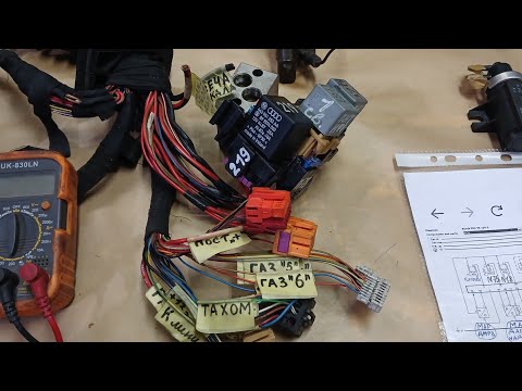 Видео: AFN 1.9TDI на Т4.Свап мотора,14часть.Подключение проводки,распиновка 80пин.ЭБУ.Состояние машины.