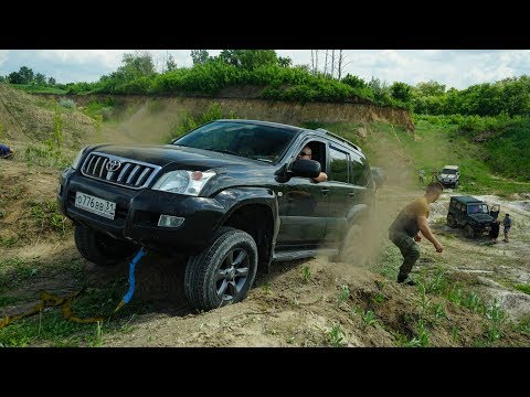 Видео: Настоящий мужик на TOYOTA PRADO 120 против НИВА 2019, TOYOTA TUNDRA и DODGE RAM
