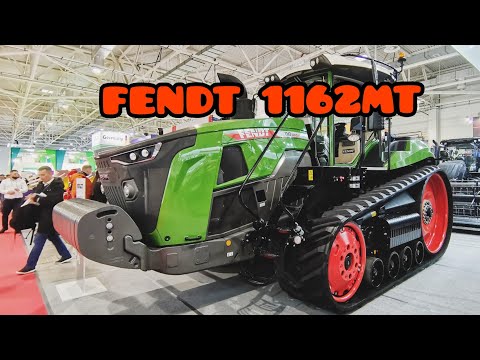 Видео: FENDT 1162MT. САМЫЙ МОЩНЫЙ ГУСЕНИЧНЫЙ ТРАКТОР