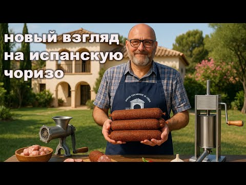 Видео: 💥 Домашний ЧОРИЗО в специях 🌿🥩Испанская Чоризо в новой колбасной оболочке со специями.