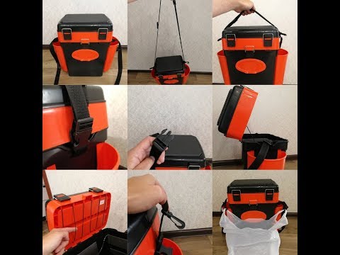 Видео: Доработка и улучшение зимнего рыболовного ящика HELIOS 10л. ОБЗОР  #NIK_72