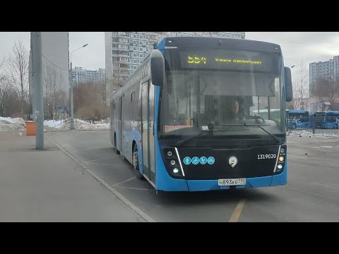 Видео: ❌Автобус №554. Крылатское — Улица Федосьино