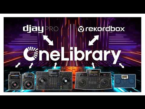 Видео: Впервые в отрасли: OneLibrary | Сотрудничество Algoriddim и AlphaTheta