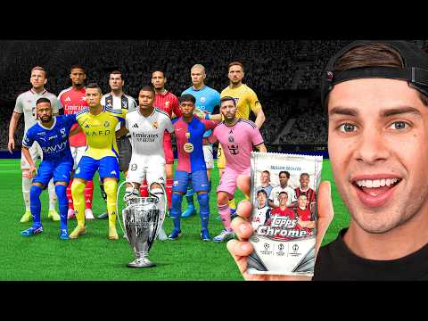 Видео: Открываю 1 набор коллекционных карточек, пока не выиграю ЛЧ