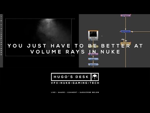 Видео: Как создать реалистичные объемные лучи в Nuke