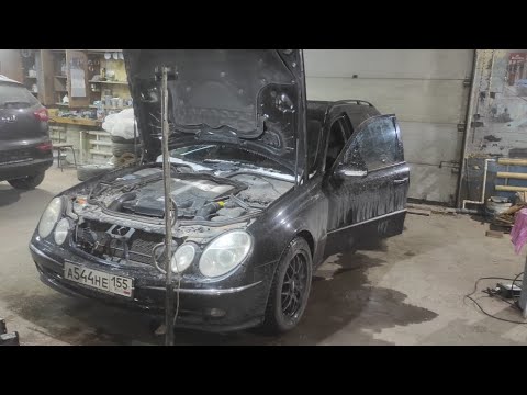 Видео: Мнение о переходе с Пневмы на пружины, честный отзыв о w211e500 . Пневма опять упала .