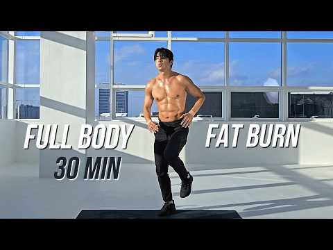 Видео: 30-минутная ТРЕНИРОВКА ВСЕГО ТЕЛА | Сжигание жира | Без оборудования | FULL BODY WORKOUT