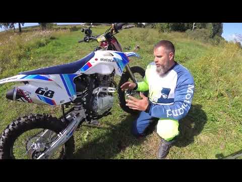 Видео: Недорогой из дешевых! MotoLand CRF250 2021г  Обзор и тест драйв  Review and test drive  4K60fps