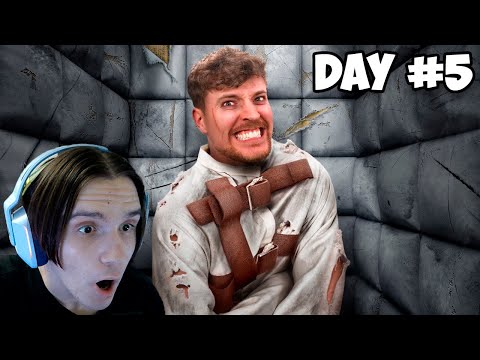 Видео: Я Провел 7 Дней в Одиночной Камере ( MrBeast ) Реакция