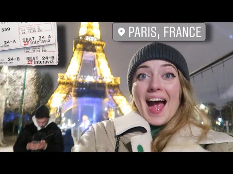 Видео: ЭПИЧНОЕ ПУТЕШЕСТВИЕ В ПАРИЖ 😍ПЕРЕЛЕТ И ЭЙФЕЛЕВА БАШНЯ🇫🇷✈️