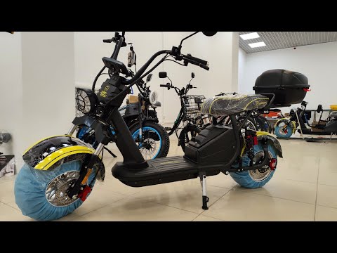 Видео: Электроскутер SIBERTON PRO 2500 краткий обзор крупным планом @SIBERTON-RUSSIA