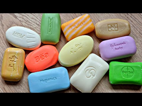 Видео: ASMR SOAP. ❤️❤️Резка сухого мыла. Satisfying video❤️❤️