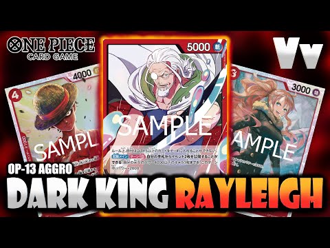 Видео: One Piece TCG: The Dark King Rayleigh — сможет ли этот лидер конкурировать в OP-13 на Западе?