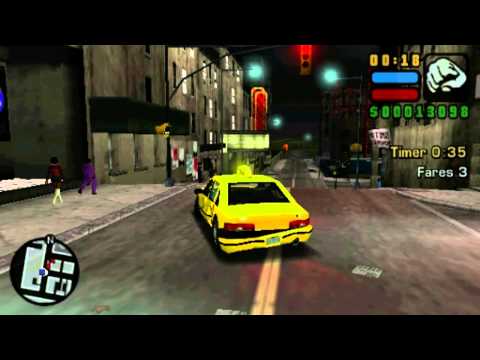Видео: Прохождение GTA LCS - Часть #7 - 'Taxi Driver'