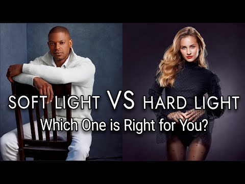 Видео: Мягкий vs. Жёсткий свет: какой лучше для ваших портретов?