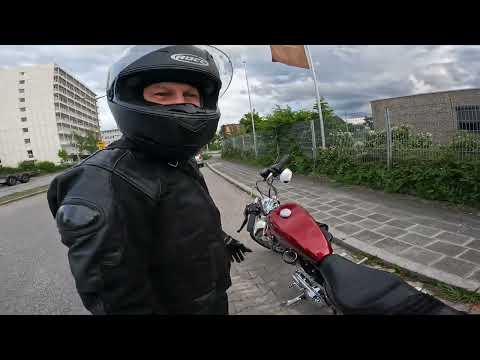 Видео: Один вечер мотоциклиста в Германии на Harley-Davidson Sportster