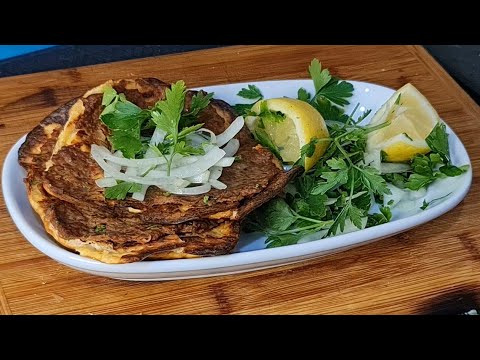 Видео: Лахмаджун без муки для 10 человек за 10 минут, легкий и полезный ужин для потери веса