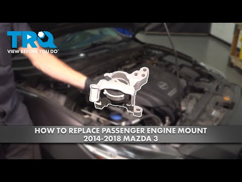 Видео: Как заменить опору двигателя Mazda 3 2014-2018
