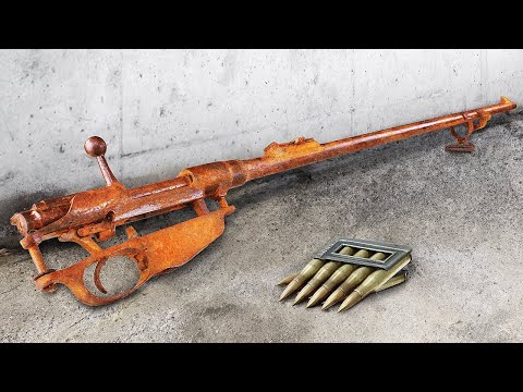 Видео: Манлихер M1895 | Ренставрация старой винтовки