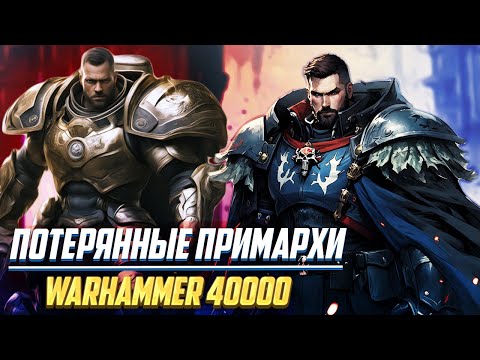 Видео: Потерянные Примархи 2 и 11 Легиона в Warhammer 40000