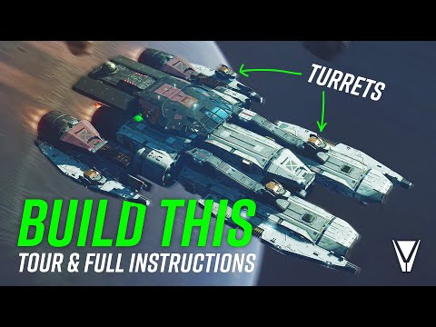 Видео: Постройте этот ОГРОМНЫЙ сверхмощный корабль в Starfield