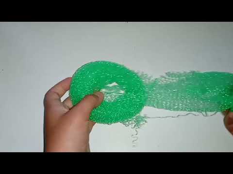 Видео: как сделать "мочалку" для нереста рыбок.