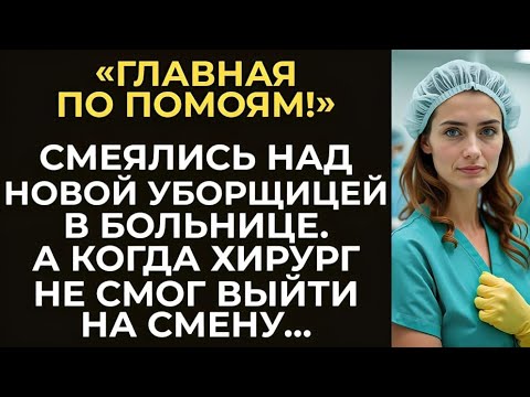 Видео: Хирург издевался над новой уборщицей. Но когда в больницу привезли раненого пациента, только она...