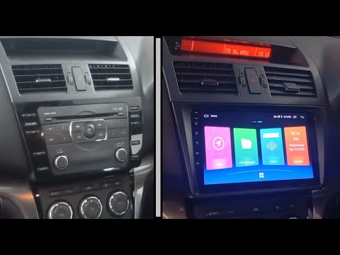 Видео: Установка головного устройства Android Car Radio на Mazda 6