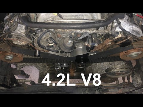 Видео: Обслуживание газораспределительного механизма на Audi 4.2L V8