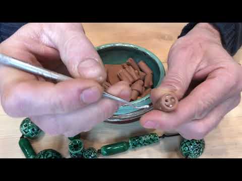 Видео: 🍯 Штампики - печатки из дерева и глины от Николая Яценко для создания узоров Волшебство керамики