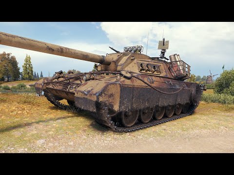 Видео: Carro 45t - Выиграть было непросто - World of Tanks