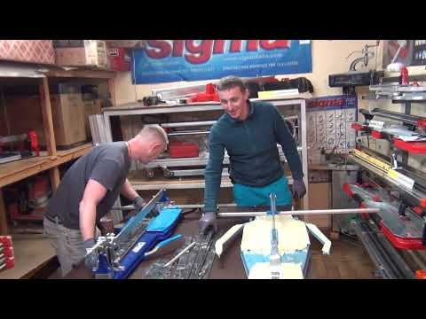 Видео: БАТЛ Порівняння роботи доробленого плиткорізу SIRI PRO 90 і SIGMA SERIE 4 з ручкою NEX Ріжемо плитку