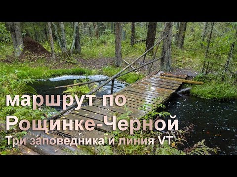 Видео: Поход по реке Рощинке-Черной (три заповедника и линия VT) маршрут